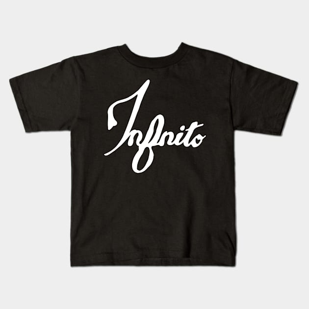 infinito Kids T-Shirt by Oluwa290